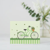 Carte Postale Vélo de mars (Debout devant)