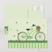 Carte Postale Vélo de mars (Devant / Derrière)