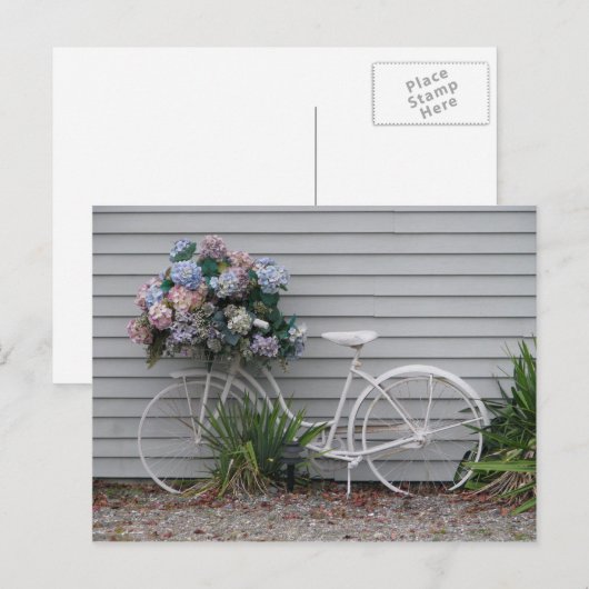 Carte Postale Vélo de plage (Devant / Derrière)