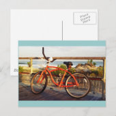 Carte Postale Vélo de promenade (Devant / Derrière)
