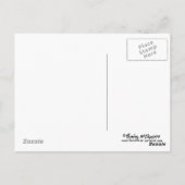 Carte postale Vélo de tourisme (Dos)