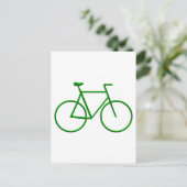 Carte Postale Vélo devenez écolo (Debout devant)
