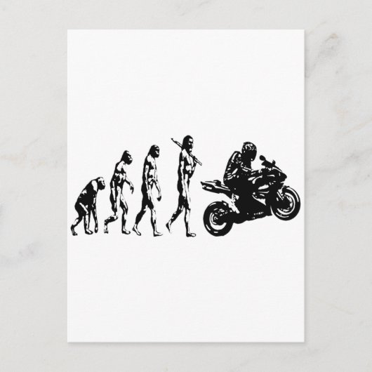 Carte Postale vélo d'évolution (Devant)