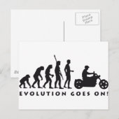 Carte Postale vélo d'évolution (Devant / Derrière)