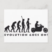 Carte Postale vélo d'évolution (Devant)