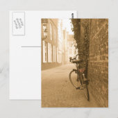Carte Postale Vélo en Belgique (Devant / Derrière)