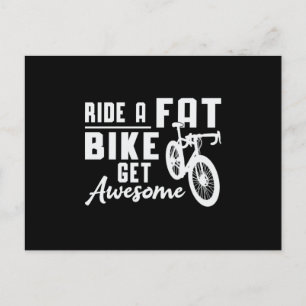 Carte Postale Vélo Fat Balade Un Vélo Fat Obtenez Un Vélo Fat Ma