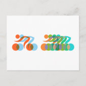 Carte Postale Vélo Freak (Devant)