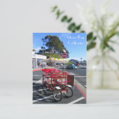 Carte postale Vélo Fun Morro Bay ! (Debout devant)