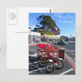 Carte postale Vélo Fun Morro Bay ! (Devant / Derrière)