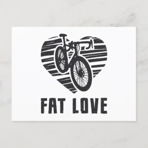 Carte Postale Vélo gras Aimer Vélo Vélo VTT VTT VTT VTT