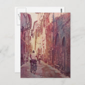 Carte Postale Vélo Lucca (Devant / Derrière)