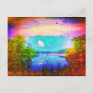 Carte postale Vélo par Kent Lake Colours
