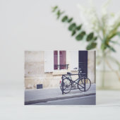 Carte postale Vélo Paris (Debout devant)