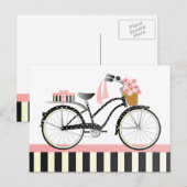 Carte Postale Vélo Poka Dot (Devant / Derrière)