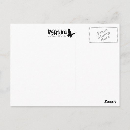 Carte Postale vélo rétro (Dos)