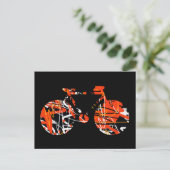 Carte Postale vélo - vélo + vélo (Debout devant)