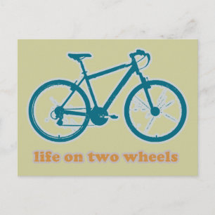 Carte Postale vélo. vélo / vélo agréable