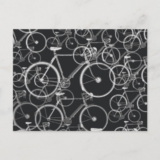 Carte Postale vélo, vélo ; vélo / vélo (Devant)
