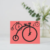 Carte Postale Vélo vintage (Debout devant)