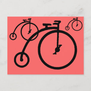 Carte Postale Vélo vintage