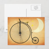 Carte Postale Vélo vintage (Devant / Derrière)
