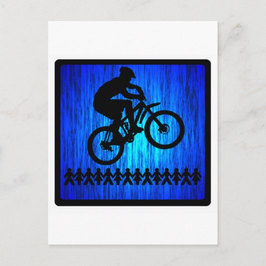 Carte Postale Vélo vos pieds (Devant)