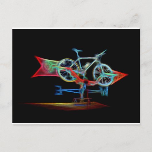 Carte Postale Vélo Weathervane (Devant)