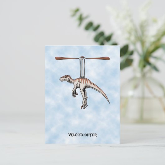Carte Postale Velocicopter (Debout devant)