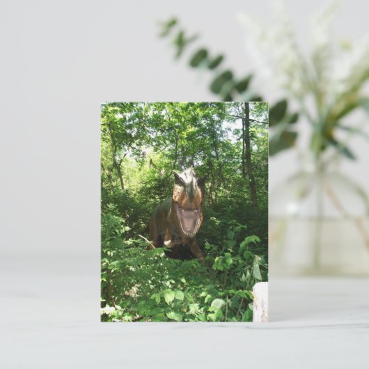 Carte Postale Velociraptor (Debout devant)