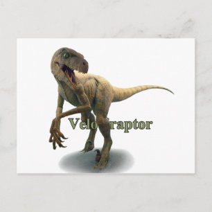 Carte Postale Velociraptor