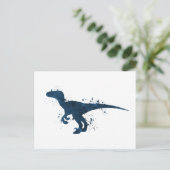 Carte Postale Velociraptor (Debout devant)