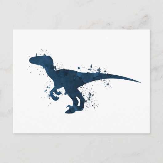 Carte Postale Velociraptor (Devant)