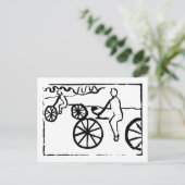 Carte postale Vélos (Debout devant)