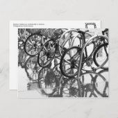 Carte Postale Vélos (Devant / Derrière)