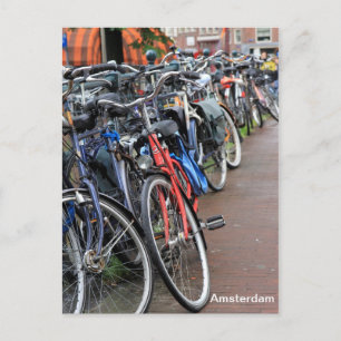 Carte Postale Vélos d'Amsterdam