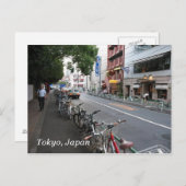 Carte Postale Vélos de Tokyo (Devant / Derrière)