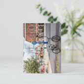 Carte Postale Vélos et horloge Millenium, haut Wycombe (Debout devant)