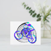 Carte Postale vélos Purple Haze (Debout devant)