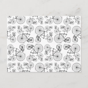 Carte Postale Vélos Velocipede antique Vélo Art COULEUR PERSONNA