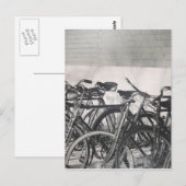 Carte Postale Vélos Vintage (Devant / Derrière)