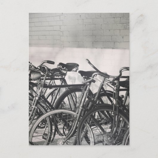 Carte Postale Vélos Vintage (Devant)