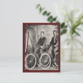 Carte Postale Vélos vintages (Debout devant)