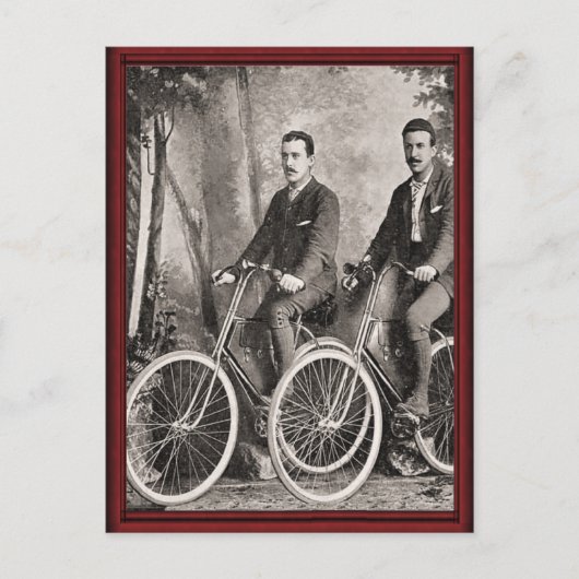 Carte Postale Vélos vintages (Devant)