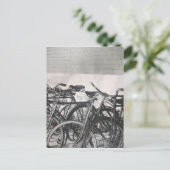 Carte Postale Vélos vintages (Debout devant)