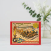 Carte Postale Vend Brothers Chariot Races Circus Poster (Debout devant)