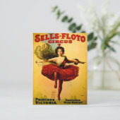 Carte Postale Vend Floto Wire Dancer Cirque Princesse Victoria (Debout devant)