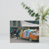 Carte Postale Vendeur de rue, Cernobbio, Côme (Debout devant)