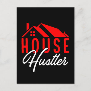 Carte Postale Vendeur immobilier de House Hustler Realtor