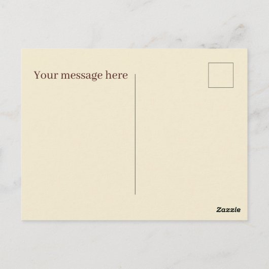 Carte Postale Vendeurs de pomme mignonnes amateurs de fruits ver (Dos)